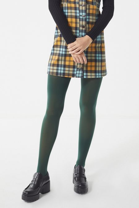 Color Tights Outfit, Colorful Tights Outfit, Colorful Socks Outfit, Stockings Outfits, Colored Tights Outfit, Green Stockings, Tights Outfits, Green Tights, Stockings Outfit