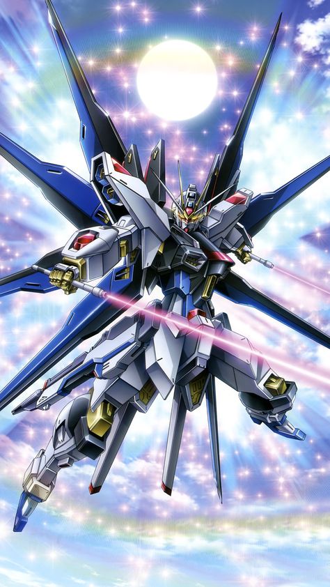 Mobile Suit Gundam Art, Gundam Seed Freedom Wallpaper, Strike Freedom Gundam Wallpapers, Gundam Seed Wallpapers, Gundam Seed Destiny Wallpapers, Freedom Gundam Wallpapers, Gundam Seed Freedom, Gundam Tattoo, Gundam Freedom