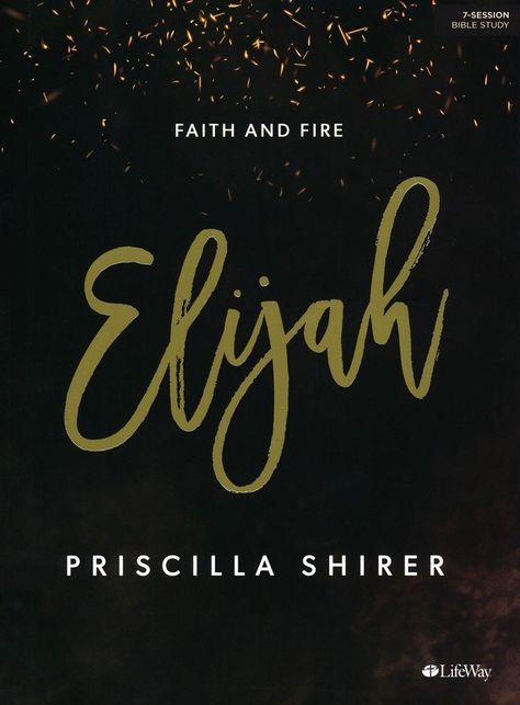 Elijah Bible Study - Priscilla Shirer's Newest Elijah Bible, Fire Bible, Christian Books For Women, Walls Of Jericho, Bible Studies For Women, Bold Faith, Priscilla Shirer, Books Christian, Bible Study Ideas