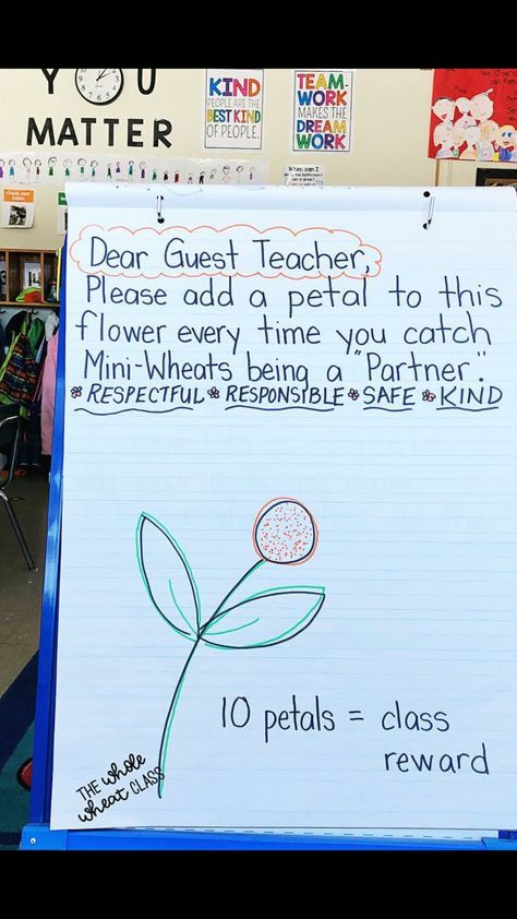 Idk what Mini-wheats is, but this is a great idea for a sub day! Guest Teacher Reward, Substitute Teacher Class Reward, Substitute Ideas For Behavior, Substitute Behavior Management, Substitute Incentive, Substitute Teacher Incentives, Substitute Behavior Incentive, Substitute Teacher Ideas, Substitute Teacher Activities