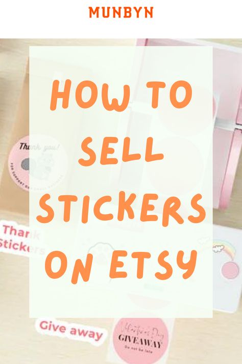 sticker business on etsy Sell Stickers Online, How To Sell Stickers On Etsy, Selling Stickers On Etsy, How To Sell Stickers, Popular Stickers To Sell, Stickers To Sell, Neutral Stickers, Sell Stickers, Etsy Hacks