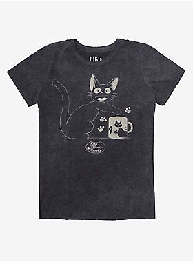 Making Tea, Kiki Delivery, Kiki's Delivery Service, Her Universe, Cat T Shirt, Selling Clothes, Cat T, Cat Shirts, Dream Clothes