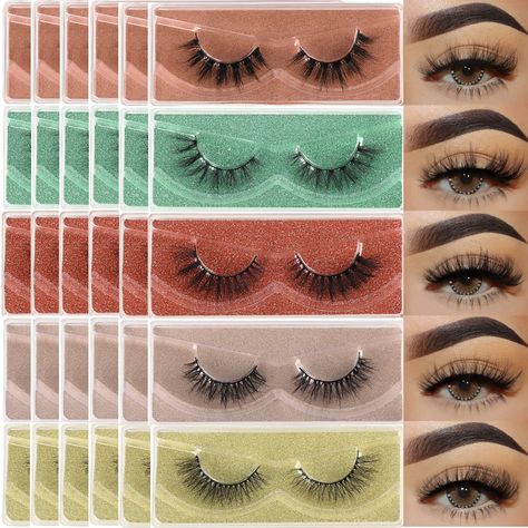 PRICES MAY VARY. [ 30 Pairs Lash 5 Styles ]: Designed by the US MUA, Fit the Eyes. It's Ideal for Makeup Artist Beginners Who Want to Take Their Lash-game to Next Level or Regular Users Who Want to Creat a More Flirty, Yet Sophisticated Look. Also Good for Wholesale and Retail etc. Brand Custom is Available. Designed by the US MUA, Fit the Eyes. It's Ideal for Makeup Artist Beginners Who Want to Take Their Lash-game to Next Level or Regular Users Who Want to Creat a More Flirty, Yet Sophisticate Fake Eyelash, Lash Styles, Short Lashes, Individual Eyelashes, Natural Cat, Best Lashes, Eyelash Glue, Faux Mink Lashes, Eye Lashes