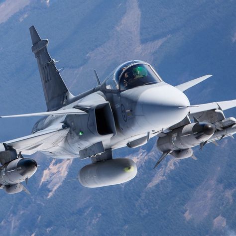 Saab Gripen Jas 39, Gripen Jas 39, Saab Gripen, Air Force Wallpaper, Saab Jas 39 Gripen, Jas 39 Gripen, Swedish Air Force, Airplane Fighter, Air Fighter