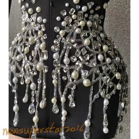 Party Short Dress, Evening Party Outfit, Drag Queen Costumes, Pearl Jacket, Celebrate Birthday, Festival Outfits Women, Slim Suit, Luxury Diamonds, Drag Queens