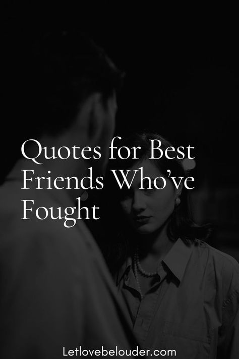 Disagreements can make us question the longevity of our friendships, but this quote reminds us that the friends who stick around during difficult times are the ones worth holding onto. Reunited Friends Quotes, Quotes On True Friendship, Letting Go Of Friendships, Relatable Friendship, Quotes For Best Friends, Battle Quotes, Guy Friendship Quotes, Friendship Messages, Go For It Quotes