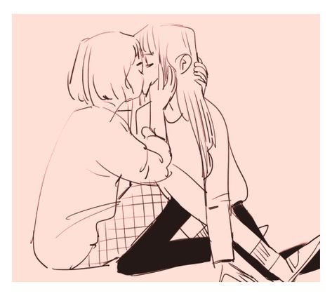 rnyfh:  “30secswlw  ” Lesbian Art, Lgbt Art, Queer Art, Couple Drawings, Gay Art, Couple Art, Drawing Poses, Drawing Reference Poses, Girls In Love