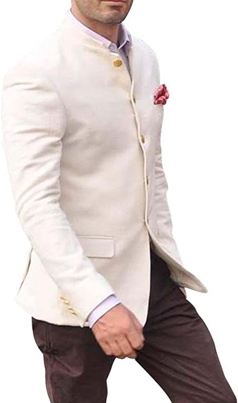 Best Man Outfit, Groom And Best Man, Jodhpuri Suit, Traditional Suit, Man Outfit, Yacht Party, Men Cream, Thick Wool, Groom Suit