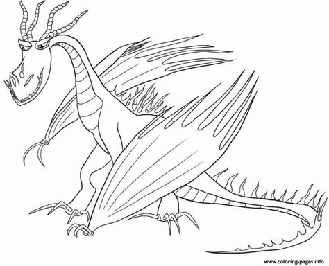 Hookfang Dragon, Dragon Pictures To Color, Dragon Coloring Pages, Dragon Base, Coloring Printables, Dragon Coloring, Cartoon Coloring, Dragon Coloring Page, Coloring Page Printable