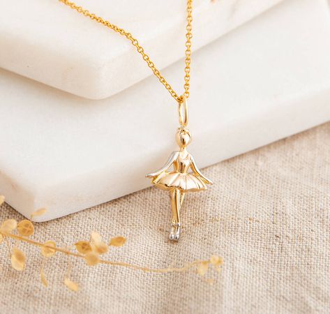 Ballet Necklace, Ballerina Necklace, Ballerina Jewelry, Delicate Gold Jewelry, Belly Piercing Jewelry, Purple Vibe, The Ballerina, Gold Chain Design, Princess Necklace