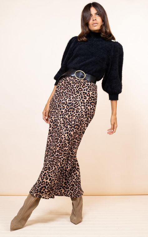 High Waist Outfit, Leopard Print Dress Outfit, Leopard Print Skirt Outfit, Waist Outfit, High Waist Outfits, Leopard Skirt Outfit, Printed Skirt Outfit, Skirt Outfit Fall, Leopard Print Outfits