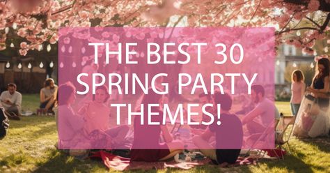 Spring has finally sprung, and you know what that means—it’s time to throw some fabulous spring parties! Spring is the perfect time to throw a party, the weather is warming up, the flowers are in bloom, and the days are getting longer. As a mom who loves hosting gatherings for family and friends, I’m excited ... Read more The post Get Ready to Blossom: The Best 30 Spring Party Themes! appeared first on Darling Celebrations. Spring Brunch Theme Ideas, Spring Party Theme Ideas, Spring Fling Theme Ideas, Spring Banquet Themes, Spring Event Themes, Spring Ball Decorations, Spring Fling Party Ideas For Adults, Spring Party Themes For Adults, Spring Fling Party Ideas