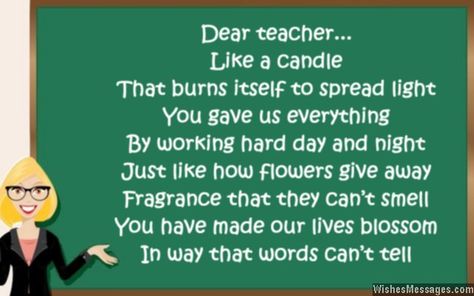 Happy retirement card poem message for a teacher Poems For Teachers Day, Farewell Message For Teacher, Farewell Poems For Teachers, Message For Teachers Day, Happy Teachers Day Poems, Retirement Poems For Teachers, Poems For Teachers, Birthday Quotes For Teacher, Farewell Poems