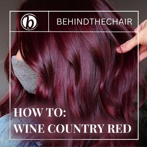 👉https://behindthechair.com/formulas/w... - BehindTheChair.com Red Hair Formulas, Hair Formula, Wine Color, Wine Colored, Merlot, Wine Country, Red Hair, Red Wine, Wine