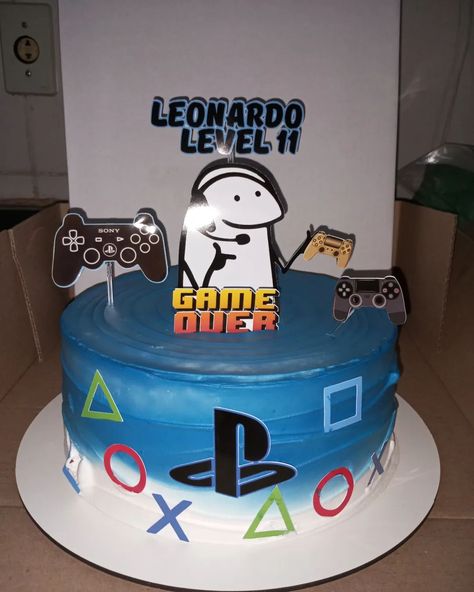 Topo de Bolo Gamer 🙏❤️🎂 Bolo Gamer