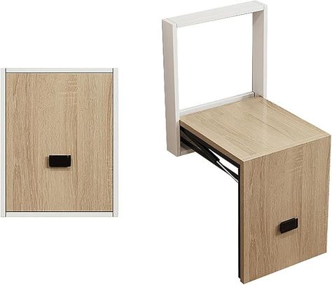 Wall Mounted Folding Entryway Shoe Changing Stool Chair, Foldable Bathroom Seating, Solid Wood Folding Stool Invisible Shoe Bench for Restroom Living Room, Space Saving(31x28x39cm(12x11x16in), White) : Amazon.ca: Home Entryway Inspirations, Bathroom Seating, Folding Bench Seat, Foldable Bench, 1970s House, Hallway Furniture Storage, Foldable Stool, Folding Bench, House Makeovers