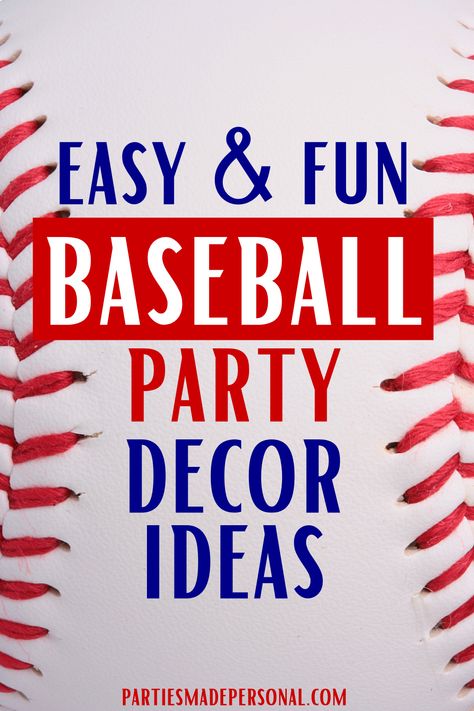 Baseball Water Bottle Labels, Baseball Theme Office Party, Baseball Scoreboard Diy Birthday Parties, Baseball Photo Booth Ideas, Baseball End Of Season Party Ideas, Diy Baseball Party Decor, Baseball Concession Stand Ideas Diy, Cricut Baseball Party Decorations, Baseball Party Concession Stand Ideas