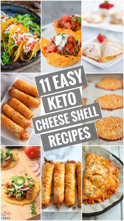 Shell Recipes, Cheese Wraps, Keto Cheese, Stuffed Shells Recipe, High Fat Foods, Keto Diet Food List, Vegetarian Keto, Fat Foods, Best Keto Diet