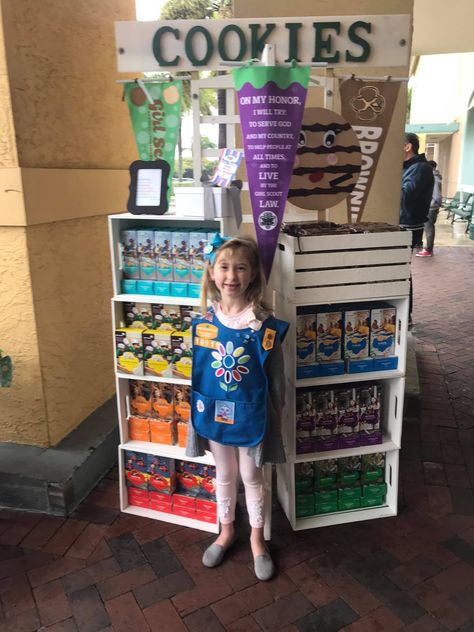 Cookie Booth Bingo, Cookie Booth Ideas Display Girl Scout, Girl Scout Cookie Booth Ideas Display, Girl Scouts Cookie Booth Ideas, Girl Scout Booth Ideas, Girl Scout Cookie Booth Ideas, Girl Scout Cookie Booth, Girl Scout Cookies Funny, Girl Scout Cookie Meme