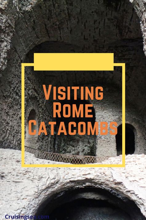 Visiting Rome Catacombs – Everything You Need to Know! Rome Catacombs, Visiting Rome, The Catacombs, How To Go, Rome, Need To Know, Italy, How To Plan