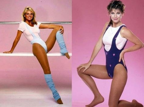 Google Image Result for https://qph.cf2.quoracdn.net/main-qimg-d2383487e268aaa6585aa5d7cd36c078 80s Sportswear Women, Vintage Aerobics, 1980s Aerobics, Aerobic Outfits, Workout Barbie, Markie Post, 80’s Outfits, 80s Workout, The Twilight Zone