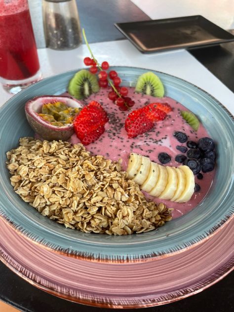 my healty breakfast in ibiza at “Wiki-woo” Acai Bowl, Ibiza, Bowl, Cake