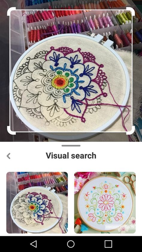 Embroidery Stitches Tutorial, Embroidery Materials, Pola Sulam, Brazilian Embroidery, Simple Embroidery, Embroidery Patterns Free, Sewing Embroidery Designs, Hand Embroidery Art, Hand Embroidery Stitches