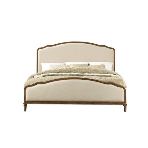 Copper Grove Hollabrunn Sandstone Upholstered Bed - On Sale - Bed Bath & Beyond - 18048668 5 Piece Bedroom Set, King Upholstered Bed, Queen Upholstered Bed, Tufted Bed, Farmhouse Remodel, Master Bed, Primary Bedroom, Upholstered Bed Frame, Fabric Bed