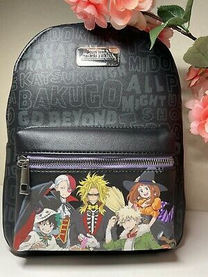 (eBay) My Hero Academia Halloween Mini Backpack - Todoroki, Uraraka, Midoriya, Bakugo Anime Mini Backpack, Anime Purse, Mha Clothes, Todoroki Uraraka, Bakugo Cosplay, Mha Merch, My Hero Academia Merchandise, Money Wallpaper Iphone, Anime Bag