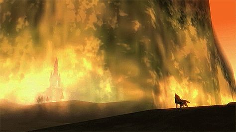 The Legend of Zelda : Twilight Princess - Intro Twilight Princess Scenery, Zelda Banner Gif, Link Painting, Princess Banner, Legend Of Zelda Twilight Princess, Legend Of Zelda Characters, Zelda Game, Solid Snake, Phone Layouts