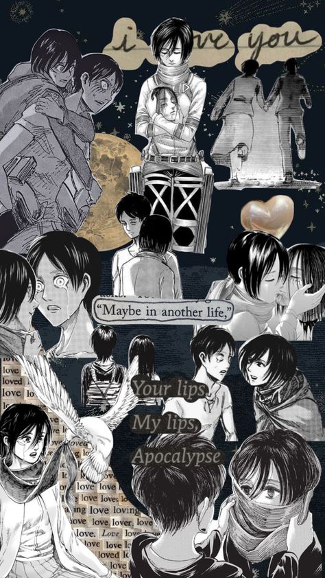 eremika Eremika Wallpaper Aesthetic, Eremika Wallpaper, Aot Aesthetic, Aot Wallpapers, Titan Wallpaper, Mikasa Anime, Rumah Minecraft Sederhana, Aot Wallpaper, Bridge To Terabithia