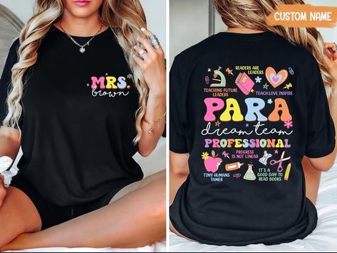 Paraprofessional shirts