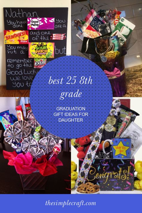 Best 25 8th Grade Graduation Gift Ideas for Daughter #8th #grade #graduation #gift #ideas #for #daughter #GraduationGiftIdeas #8thgradegraduationgiftideasfordaughter Junior High Graduation Gift Ideas, Grade 6 Graduation Gifts, Elementary School Graduation Gifts, Middle School Promotion Party Ideas, 8th Grade Graduation Gift Ideas For Boys, 6th Grade Graduation Ideas Gifts, Promotion Gift Ideas, Elementary Promotion Gifts, 5th Grade Graduation Ideas Gifts