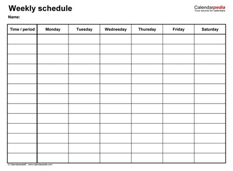 sample free weekly schedule templates for word 18 templates 8 period schedule template pdf Period Schedule, Free Weekly Calendar, Free Printable Weekly Calendar, Timetable Template, Weekly Calendar Template, Week Calendar, Calendar Word, Calendar Examples, 5 Template