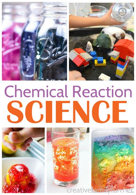 Have fun learning with this fun selection of chemical reaction science experiments for kids that are safe, exciting, and fun. #science #chemistry #STEM #education Chemistry Experiments For Kids, Science Experiments Kids Elementary, Fall Science, Chemical Science, Science Experiments For Kids, Experiments For Kids, Science Club, Chemistry Experiments, Science Activity