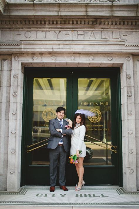 Another FABULOUS entry. This was taken at the old Tampa City Hall. Tampa City Hall Wedding, City Wedding Dress, Courthouse Wedding Photos, City Hall Wedding, Engagement Pics, Courthouse Wedding, Wedding Plans, City Wedding, City Hall