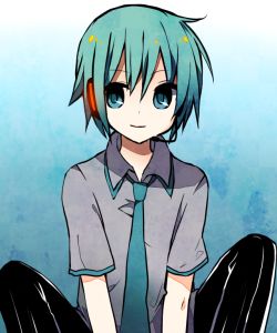 Fanmade Vocaloid - Mikuo Hatsune (初音 ミクオ) Mikuo Hatsune, Vocaloid Concert, Ievan Polkka Hatsune Miku, Hatsune Miku 2000s Art, 2000s Vocaloid Art, Hatsune Miku Concert, Len Y Rin, Mask Guy, Vocaloid Characters