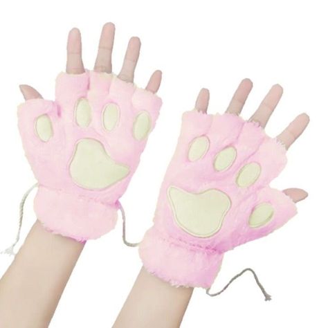 Paw Gloves, Cold Weather Gloves, Big Hugs, Cat Paws, Mitten Gloves, Cold Weather, Gloves, Shoe Jewelry, Vogue