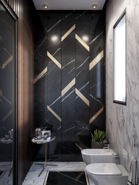 Marble Walls, Washroom Design, Toilet Design, Tiles Design, Trendy Bathroom, Bathroom Wall Tile, Bad Design, Wood Bathroom, Bathroom Wall Decor