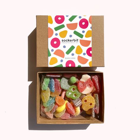 GIFT SOLUTIONS – SOCKERBIT Bonbon Packaging, Swedish Treats, Candy Booth, Swedish Candy, Innovative Packaging, Candy Brands, Gift Suggestions, Sweet Box, Sour Candy