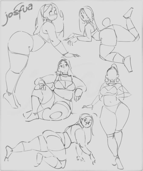 Pretty Pose Reference Drawing, Female Posing Reference, Sketched Poses, Back Drawing Reference Female, Chubby Body Reference Drawing, Pose Anatomy Reference, Sketch Poses Reference, Chubby Pose Reference, Bust Pose Reference