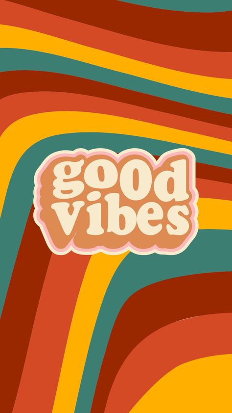 Goodvibes Wallpaper, Weird Wallpaper, Good Vibes Wallpaper, 70s Party Theme, Wallpaper 2024, Modern Art Canvas Painting, Wallpaper Retro, 70s Party, Crazy Wallpaper