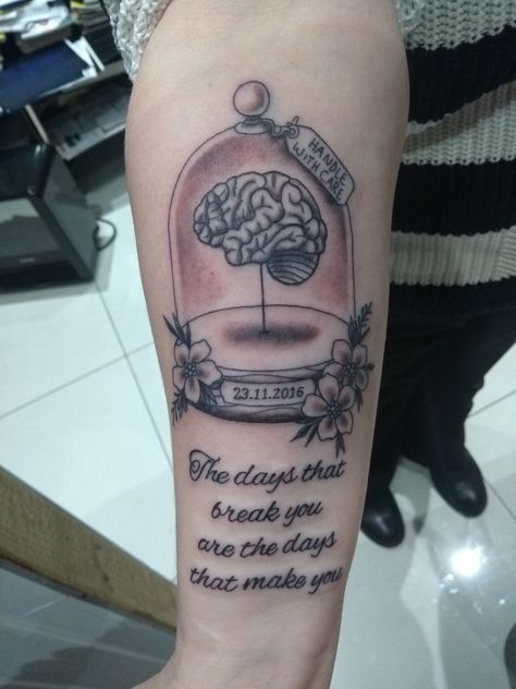 Tbi Tattoo Ideas, Injury Quotes, Anniversary Tattoo, Survivor Tattoo, Second Anniversary, Brain Surgery, New Tattoo, Tattoo Idea, Future Tattoos