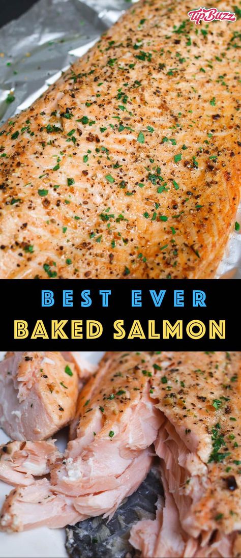 Enjoy this oven baked salmon that's moist, flaky and full of flavor! It's rubbed with dry seasonings and baked to perfection. Also learn how long to bake salmon at any temperature and get great results every time! Bake Salmon, Salmon Recipes Oven, Oven Salmon, Salmon Recipes Baked, Salmon Recipes Baked Healthy, Recipes Salmon, Oven Baked Salmon, Salmon Seasoning, Baked Salmon Recipes