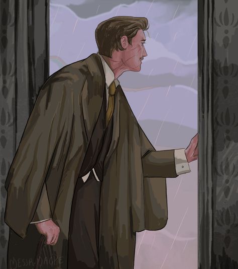 the seeker reminds him of a chaser he once knew... Professor Lupin catching a glimpse of Gryffindor team quidditch practice Professor Lupin, Remus Lupin Fan Art, Lupin Harry Potter, Remus And Sirius, Marauders Fan Art, Theme Harry Potter, Harry Potter Artwork, Hogwarts Aesthetic, All The Young Dudes