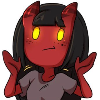 Telegram Sticker #59 from collection «merunya» Meru Succubus, Tokyo Ghoul Kaneki, Theme Days, Telegram Stickers, Fantasy Races, Demon Girl, Black Anime Characters, Iphone Wallpaper Tumblr Aesthetic, Animated Images