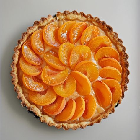 ds0887_apricot_halved_on_tart_02d91057-4a6d-4100-b04b-e132d7319bcd Apricot Tart Recipe, Chocolate Apricot, Fresh Apricots, Apricot Tart, Tart Filling, Boiled Food, Baked Fries, Tart Recipe, Eastern Cuisine