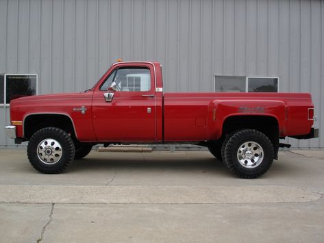 1988 Chevy K30 Dually - The Toy Shed Trucks K3500 Dually, K30 Dually, Toy Shed, Chevy K30, F350 Dually, Chevy Dually, Gmc 4x4, 87 Chevy Truck, Man Garage