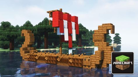 7 Impressive Minecraft Boat Design Ideas 🔥 In Minecraft, a boat is a small entity you can ride for fast water travel. Although it provides more benefits besides traveling, the boat doesn’t look good at all. Recommended Read: Dock Design Ideas for Minecraft Builds That’s why in this article, we’ll look at some of the best Minecraft boat design ideas so you can improve your ocean journey experience! We’ll cover from small, simple boat designs to advanced ones, including pirate, mangrove, and even Minecraft Boat Dock, Minecraft Boat, Ideas For Minecraft, Dock Design, Minecraft House Decor, Minecraft Village Ideas, Minecraft Multiplayer, Cherry Blossom House, Minecraft Pfp