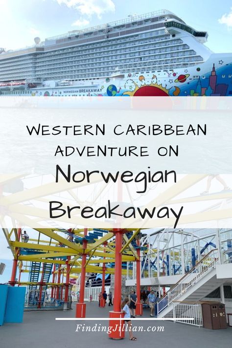 Are you ready for a Western Caribbean experience on Norwegian Breakaway? FindingJillian.com has all of the details with a Q & A Review from a new Caribbean cruiser. #firstcruise #westerncaribbean #cruiseplanning #NorwegianBreakaway #NCL #Cozumel #CostaMaya #Roatan #loveourreallife #findingjillian Ncl Breakaway, Ncl Cruise, Norwegian Breakaway, Western Caribbean Cruise, Cruise Essentials, Costa Maya, Packing List For Cruise, Western Caribbean, Cruise Planning